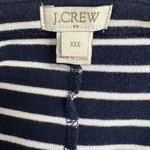 J.Crew  Blue/White Striped Knit 3/4 Sleeve Dress Women's XXS Photo 4