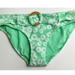 Aerie • NWT Green Floral Bikini Bottom with Belt Photo 0