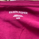 Eileen Fisher  Organic Cotton Slubby Jersey V-Neck Top medium workwear layered‎ Photo 4