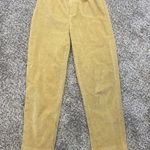 Brandy Melville John Galt Tan Corduroy Pants Size Small Photo 0