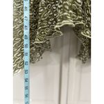 Believe Green Geo Chiffon Sleeveless Maxi Dress Size 12 Lace Straps Lined‎ Photo 4