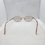 Diane Von Furstenberg  Gold & Brown Prescription Glasses Frames Photo 4