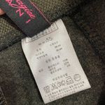 AGIAE STEFANI Cropped Wide Leg Gaucho Pants Brown Green Size Small Japanese Photo 7