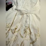 70s sassy lassy brand Cali Mex embroidery dress Gold Photo 5