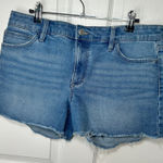 joe's jeans  The Ozzie Cutoff Denim Shorts Size 30 Light Wash Frayed Hem‎ 4" Photo 0