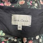 Cara Cara Black Floral Ruffled Dress Size XS Photo 7