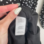 Likely Corinne Black & White Polka Dot Long Sleeve Ruffle Mini Dress Photo 7