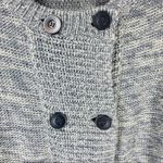 Caslon Lt Gray Button Front Cardigan Sweater Small Photo 4