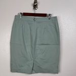 CAbi  Mint Twill Pencil Skirt Size 6 Photo 1