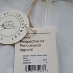 Vuori  Womens White Chic Athleisure Renew Trainer Shell Zip-Up Jacket Size Large Photo 3