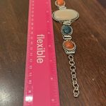 Earthtone stone bracelet Orange Photo 3