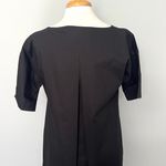 Valentina NWT NEW VLT’s By  Black Short Sleeve Cotton Dress Photo 9