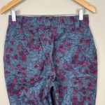 Duluth Trading Pants Women 6 Rootstock Gardening Petal Pusher Capri Crop Stretch Purple Photo 5