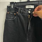 Abercrombie & Fitch Jeans Curve Love Ankle Straight High Rise Black 27 Short Photo 1