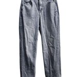 American Eagle  Mom Jeans High Waisted Light Wash Denim Stretch Womens‎ 4 Photo 0