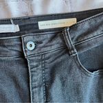 Pilcro and the Letterpress Pilcro High Rise Denim Legging Jeans Womens Size 32 Black Grunge Indie Emo Boho Photo 2