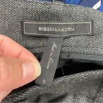 BCBGMAXAZRIA Grey Houndstooth Womens Slim Fit Chino Trouser Dress Pants S Work Photo 12