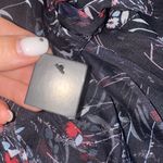 Lulus ✨HP✨Petal to The Metal Black Floral Print Chiffon Mini Dress✨ Photo 8