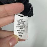 XESSORIUM Vest Size M/L Rainbow Aztec Cotton Hand Made Button Up Festival Boho Black Size M Photo 5