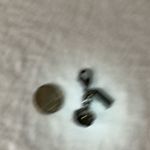 Coach : Black Tone Flower charm- small Photo 3