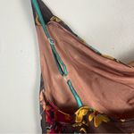 Hale Bob Vintage Y2K cowl neck silk  top with tie at hip size small Photo 6