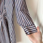 ANINE BING Cotton Poplin Ophelia Striped Button Up Shirt Dress Size M NWOT Photo 4