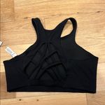 Nike  Alata medium support lightly lined‎ Black Dri-Fit Sports Bra XL Photo 2