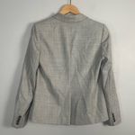 J.Crew Double-Breasted Blazer in Super 120s Wool grey size 8 Photo 6