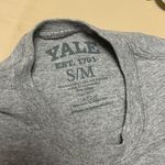 Universal Standard YALE University Grey College Cropped Loose Tee Photo 2