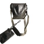 Coach Stylish Metallic Crossbody Bag and wristlet with dust bag Photo 1