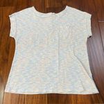 Talbots Space Dye Pocket Tee. Size Large. Photo 0