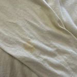 QUIET STORM SURF SHOP Y2K graphic tee. Pale yellow, pastel whale, XL, 23β P2P Yellow Photo 6