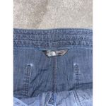 The North Face Shorts Womens Size 8 Chambray Drawstring 3.5" Photo 2
