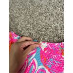 Lilly Pulitzer Iggy Shorely Blue Feeling Tanked Cut Out Shift Pique Dress 2 Photo 8