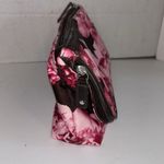 SONIA KASHUK BRAND PINK ROSES NYLON BAG..COSMETICS..CHARGER..ANYTHING BAG..💗💗 Photo 1