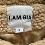 I am gia I.Am.Gia Tan Teddy Bear Fleece Coat S Photo 8
