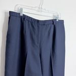 Pendleton  Women’s Virgin Wool Navy Pants 18 Petite Lined Pockets Workwear Casual Photo 6