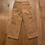 EXPRESS corduroy wide leg high rise crop pant size 2 Photo 10