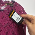 Amazon Miusol NWT Formal Magenta Floral Lace Bridesmaid Party Maxi Dress Photo 7