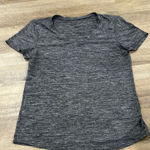 Danskin Gray Women's Top - v neck Photo 0