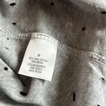 Francesca's Francesca’s Gray Distressed Cold Shoulder Ruffle Sleeves Cutout T-Shirt M NWT Photo 8