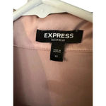 EXPRESS  Beige Satin Top & Pant Pajama Set Size XS Photo 2