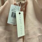 Anthropologie Paper Crane by  Light Pink Cotton Casual Romper Size 2 NEW $178 Photo 4