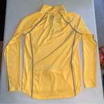 RLX Ralph Lauren Women Yellow Golf Athletic Wicking Pullover Quarter Zip Shirt S Photo 4