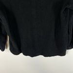 Madewell ‎ Womens Sweater Small Black Pullover Long Sleeve Cotton V-Neck Photo 7