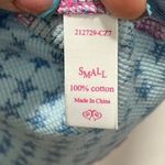 Victoria's Secret Victoria Secret Womens Pajama Set Small Star Y2K 90s Waffle Knit Blue Thermal Photo 7