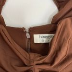 House Of CB Natelle Chocolate Brown Corset Longsleeve Top Womens XS Photo 14