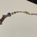 Beaded Costume Jewelry Necklace Stone / Purple / Brownish Red Etc 19 Inch Photo 6