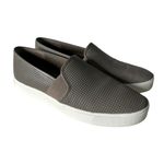 Vince . Womens Slip on Sneakers Perforated Blair Loafer Gray Shoes Size 8.5 Photo 10