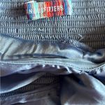 Urban Outfitters  Bohemian Light Blue Satin Style Crop Top blouse Size Medium Photo 11